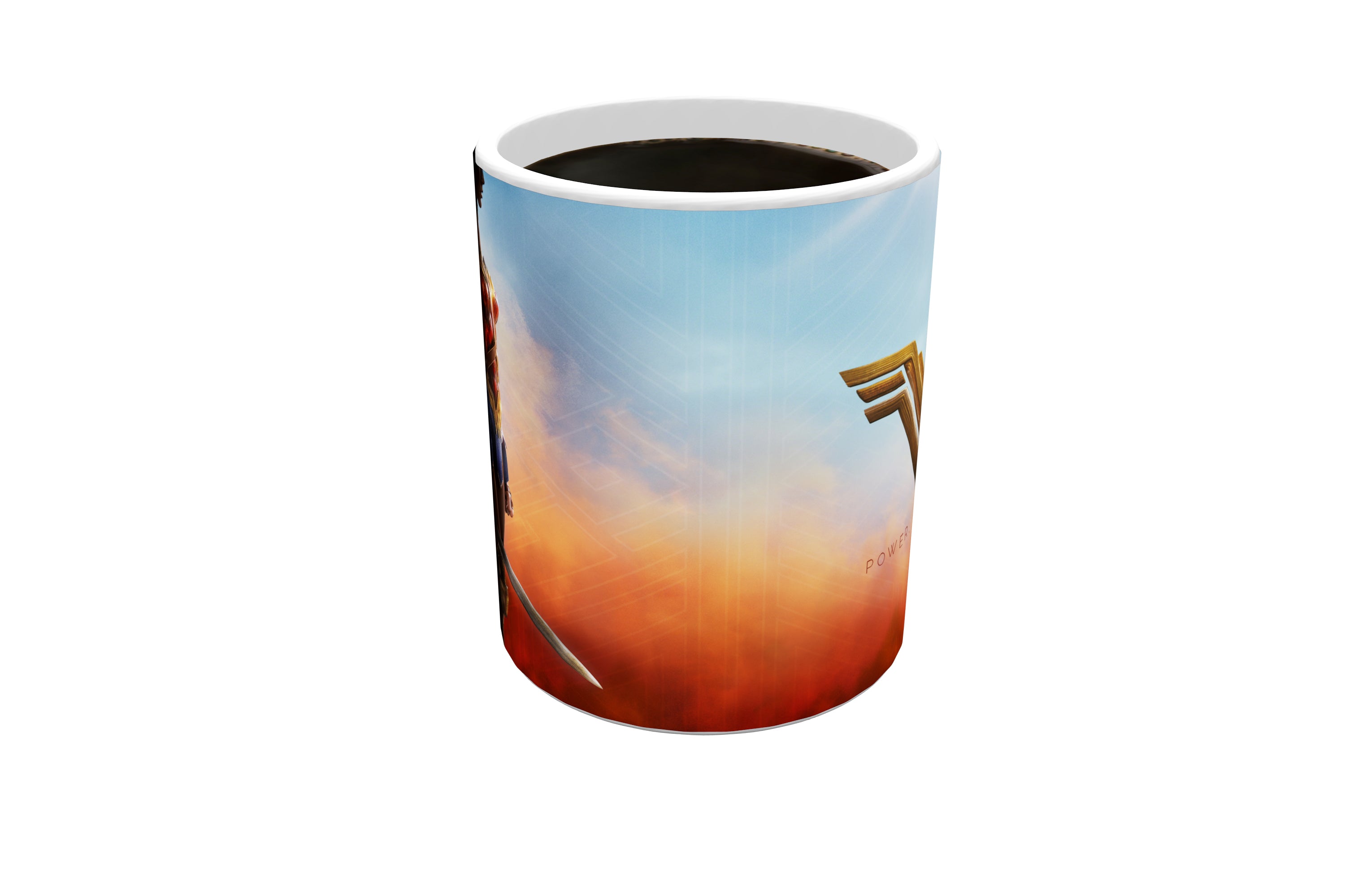 Wonder Woman (Power Grace Wisdom) Morphing Mugs®  Heat-Sensitive Mug MMUG576
